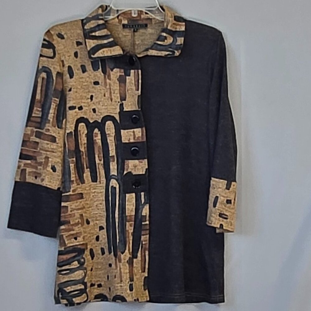 Funsport Button Down Sweater Jacket - image 1